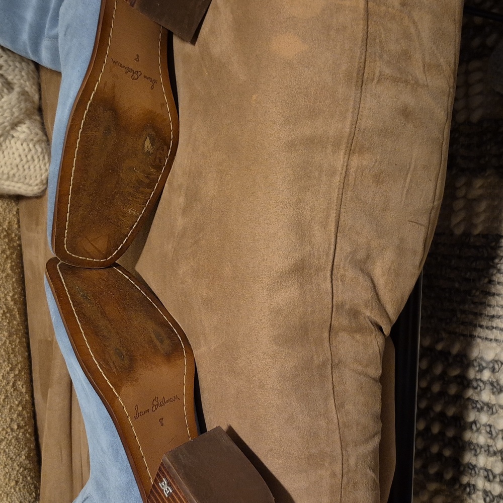 Sam Edelman Blue Suede Boots - Picture 7 of 7